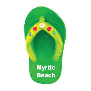 Miami Souvenirs CLAY FLIP FLOP