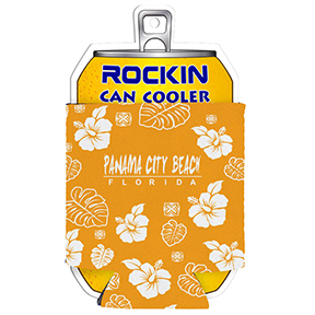 Miami Souvenirs PANAMA CITY BEACH HISBICUS CAN